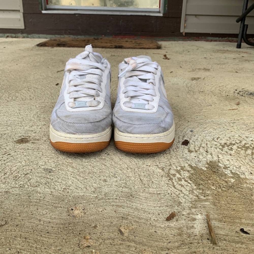 Grey and white Air Force ones - Picture 3 of 3